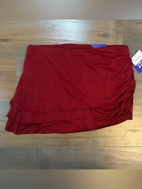 JoyLab Red athletic Mini Skirt